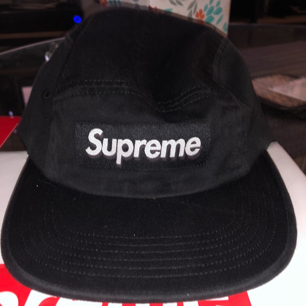 Supreme chino twill camp cap